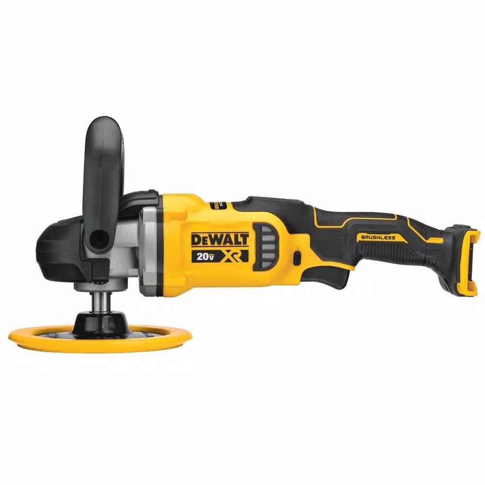 DEWALT 20V MAX XR Cordless Brushless 7 in. Variable Speed Rotary Polisher (Tool-Only)