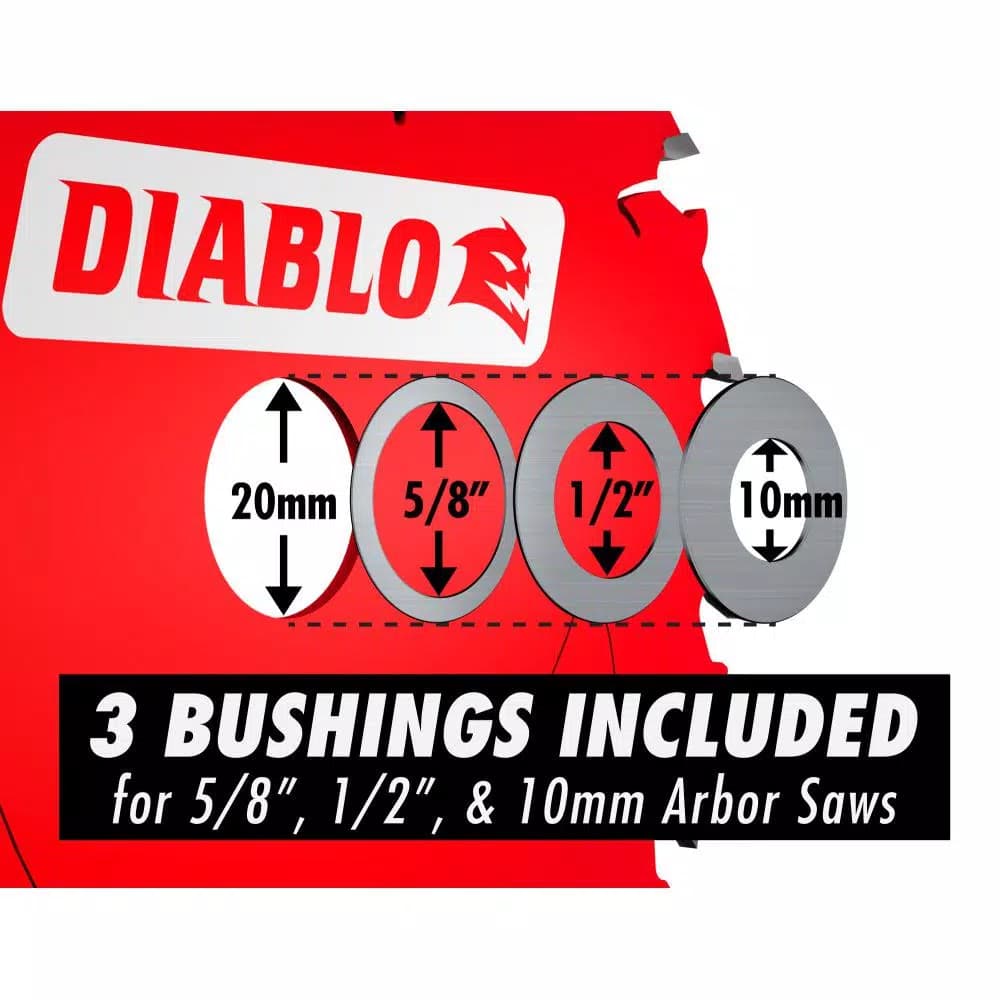 Diablo 5-1/2 in. 18-Tooth Fast Framing Circular Saw Blade with Bushings