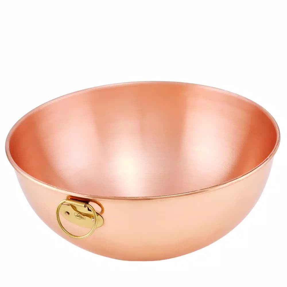 Old Dutch 5.5 Qt. Solid Copper Beating Mixing Bowl