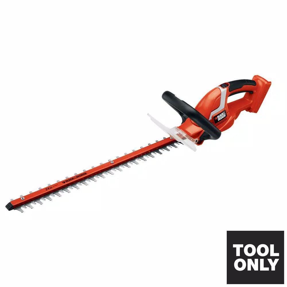 BLACK+DECKER 24 in. 40V MAX Cordless Lithium-Ion Hedge Trimmer, Tool Only