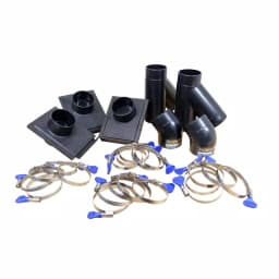 POWERTEC 70200 2-1/2 in. 3-Machine Dust Collection Kit with Blast Gates and Fittings thumbnail 1