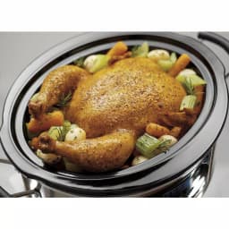 Hamilton Beach Stay or Go 5 Qt. Stainless Steel Programmable Slow Cooker thumbnail 4