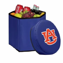 Picnic Time Auburn Tigers Navy Bongo 12 Qt. Collapsible Soft-Side Cooler thumbnail 1