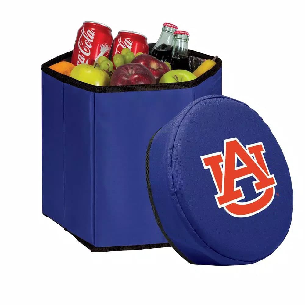 Picnic Time Auburn Tigers Navy Bongo 12 Qt. Collapsible Soft-Side Cooler