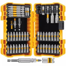 DEWALT Titanium Pilot Point Drill Bit Set (21-Piece) with MaxFit Screwdriving Set (45-Piece) - 66 Piece Total thumbnail 4