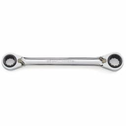 GearWrench QuadBox Ratcheting Wrench, Metric, 9mm/11mm/14mm/15mm thumbnail 1
