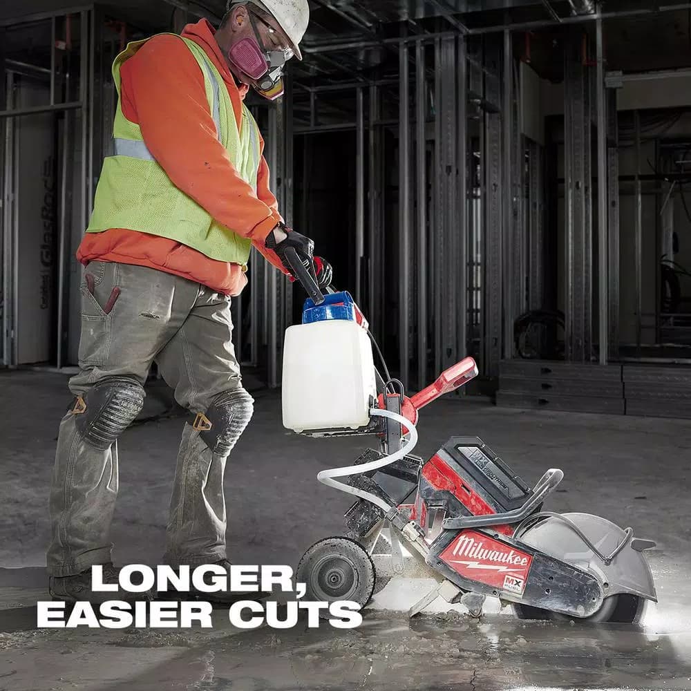 Milwaukee MX FUEL 14 in. Cut-Off Saw Cart with Gravity Feed Water Tank