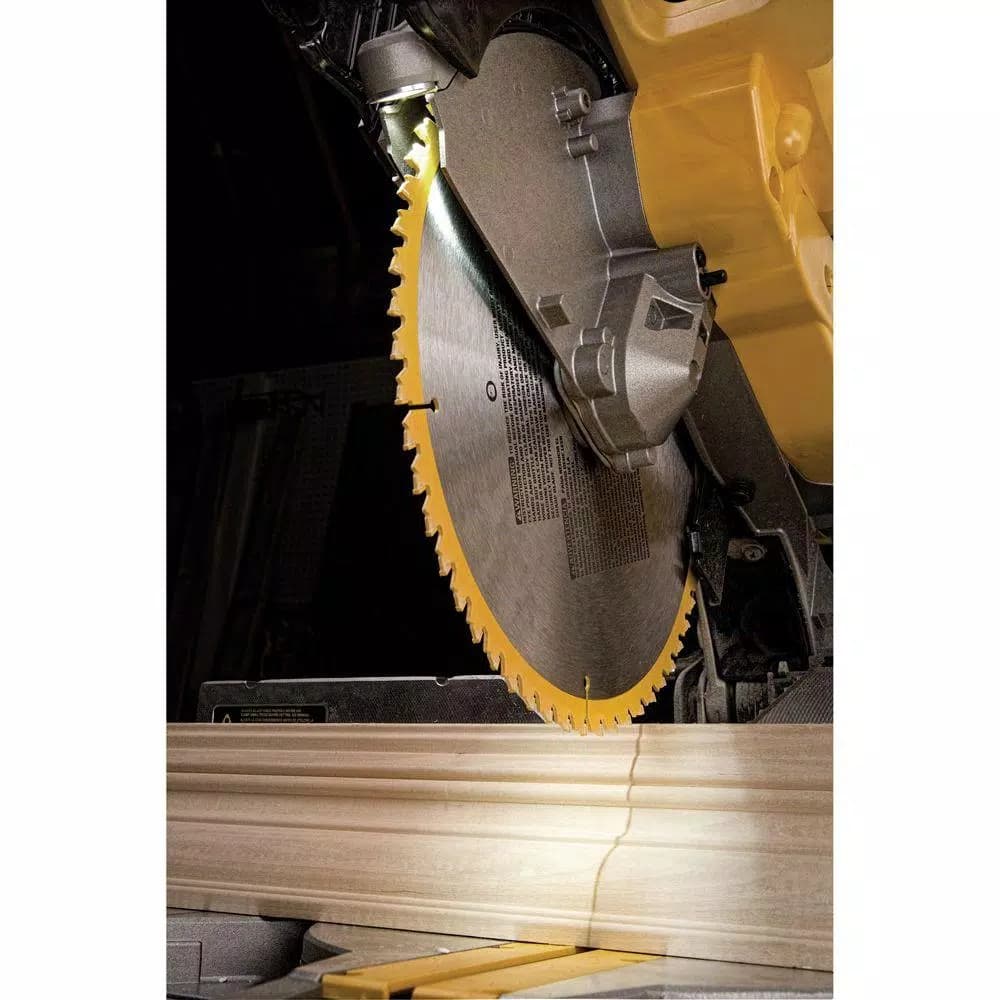 DEWALT 12 in. Double-Bevel Compound Miter Saw with XPS Light, 15 Amp Corded
