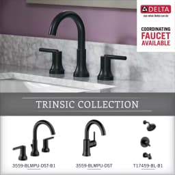 Delta Trinsic 30 in. Towel Bar, Matte Black thumbnail 3