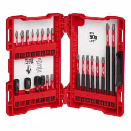 Milwaukee SHOCKWAVE 22-Piece Impact Driver Bit Set with Custom Alloy76 Steel thumbnail 1
