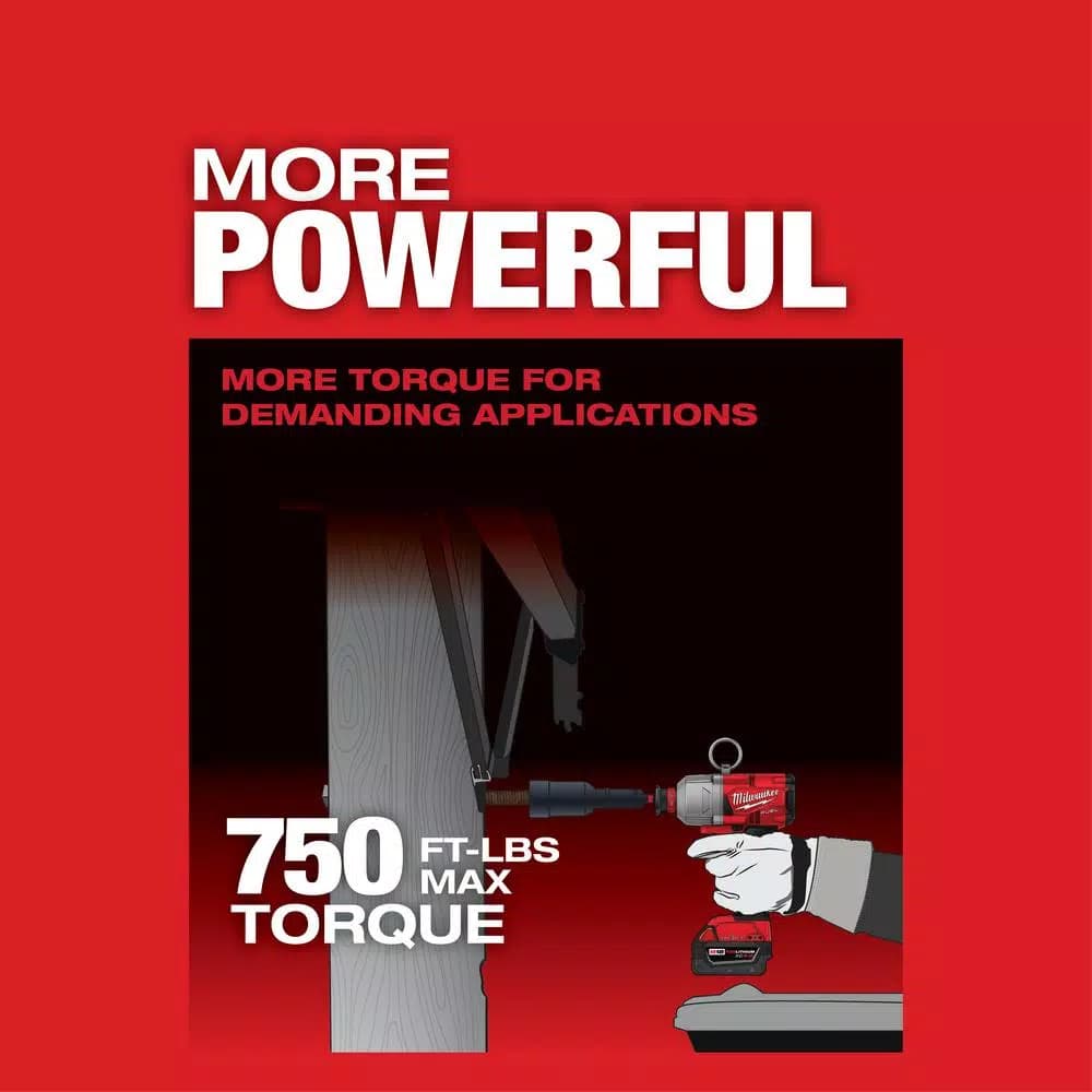 Milwaukee M18 FUEL ONE-KEY 7/16 in. Hex High Torque Impact Wrench, 18V Brushless Cordless (Tool-Only)