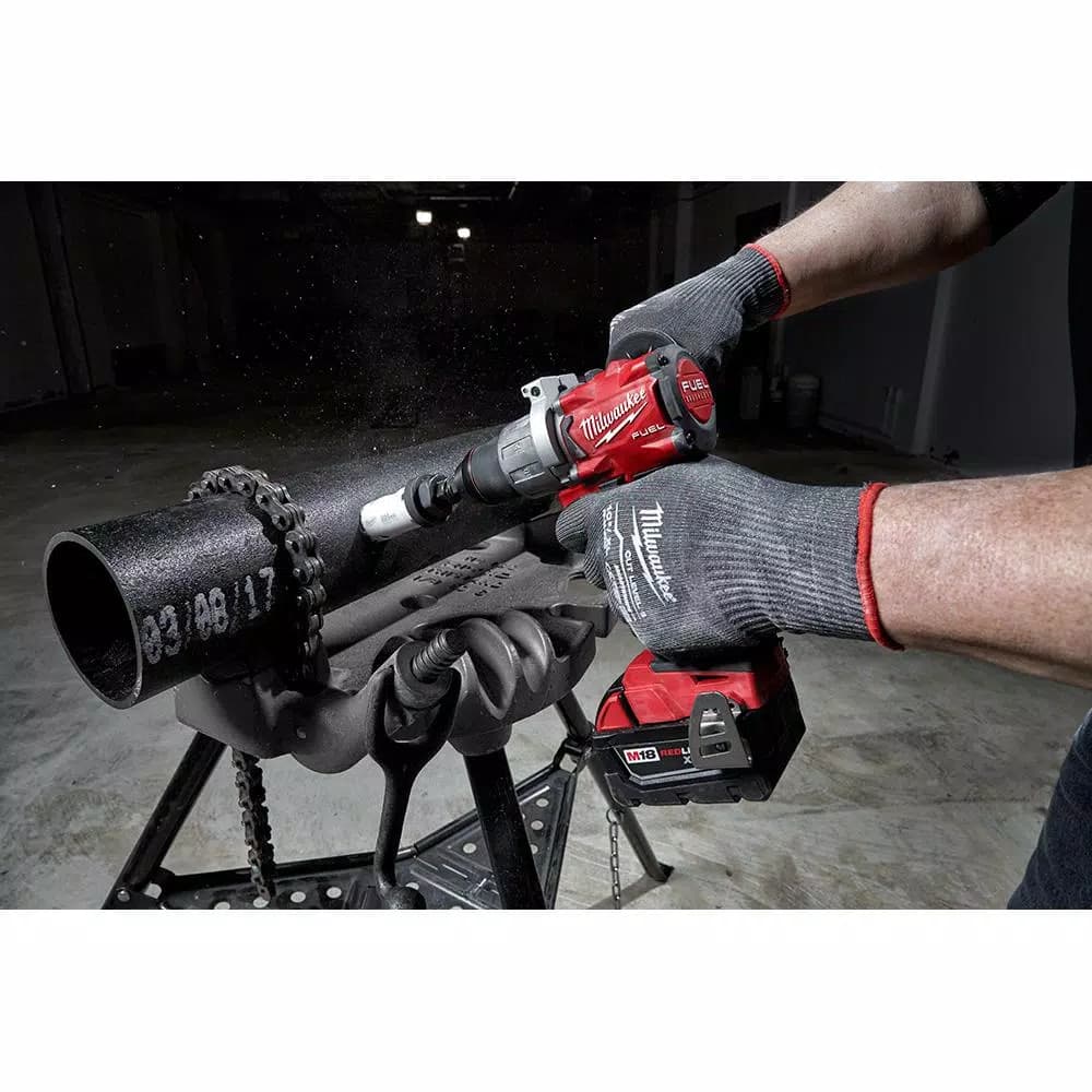 Milwaukee M18 FUEL 2-Tool Combo Kit: Hammer Drill/Driver & Surge Impact Driver with 2 Batteries