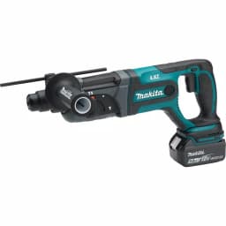 Makita 18V LXT Cordless SDS-Plus Rotary Hammer Drill Kit w/ (2) 5.0Ah Batteries & Charger thumbnail 3