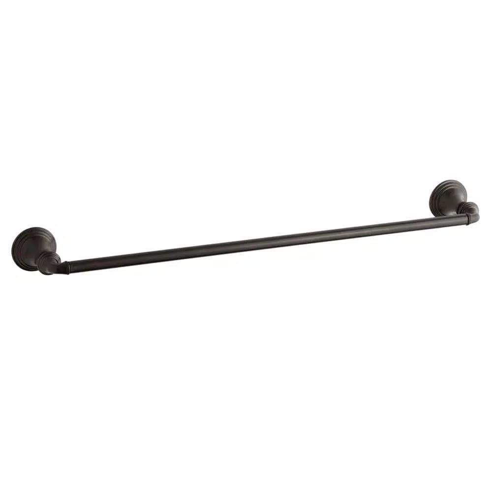 KOHLER Devonshire 24 in. Single Towel Bar, Oil-Rubbed Bronze