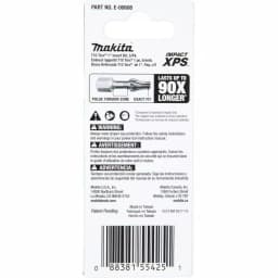 Makita ImpactXPS T10 Torx 1 in. Insert Bits, 5-Pack thumbnail 4