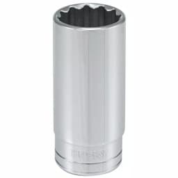 Husky 1 in. 12-Point SAE Deep Socket, 1/2 in. Drive thumbnail 1