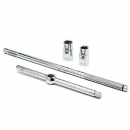 Husky Universal Lug Nut Wrench Set, 4-Piece, 1/2 in. Drive, SAE and Metric thumbnail 1