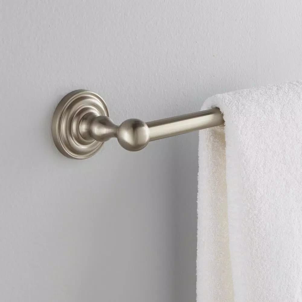 Delta Greenwich 24 in. Towel Bar in SpotShield Brushed Nickel