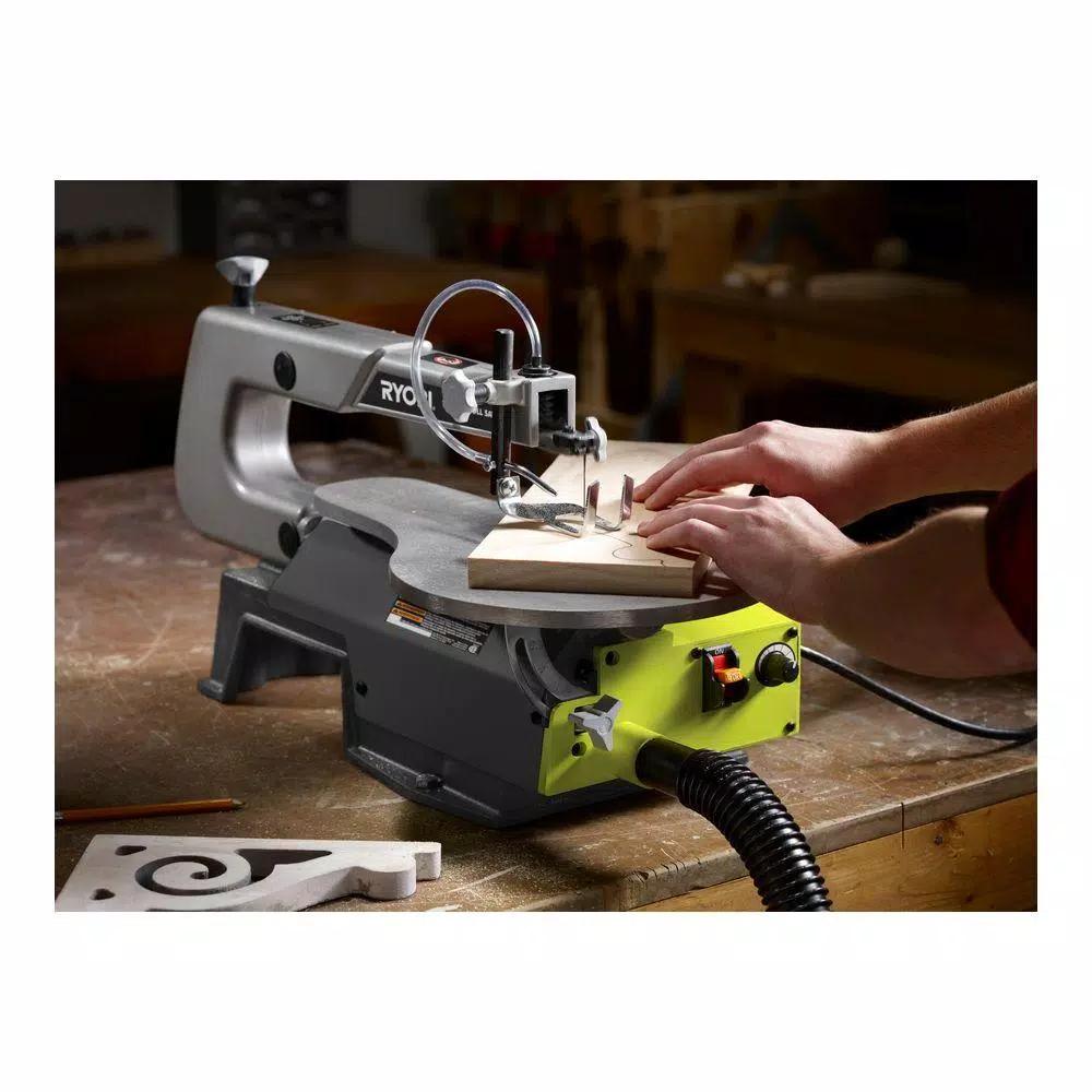 RYOBI 1.2 Amp Corded 16 in. Scroll Saw with Variable Speed