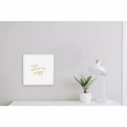 Petal Lane Home What Makes Me Happy Magnetic Memo Board with Gold Frame thumbnail 2