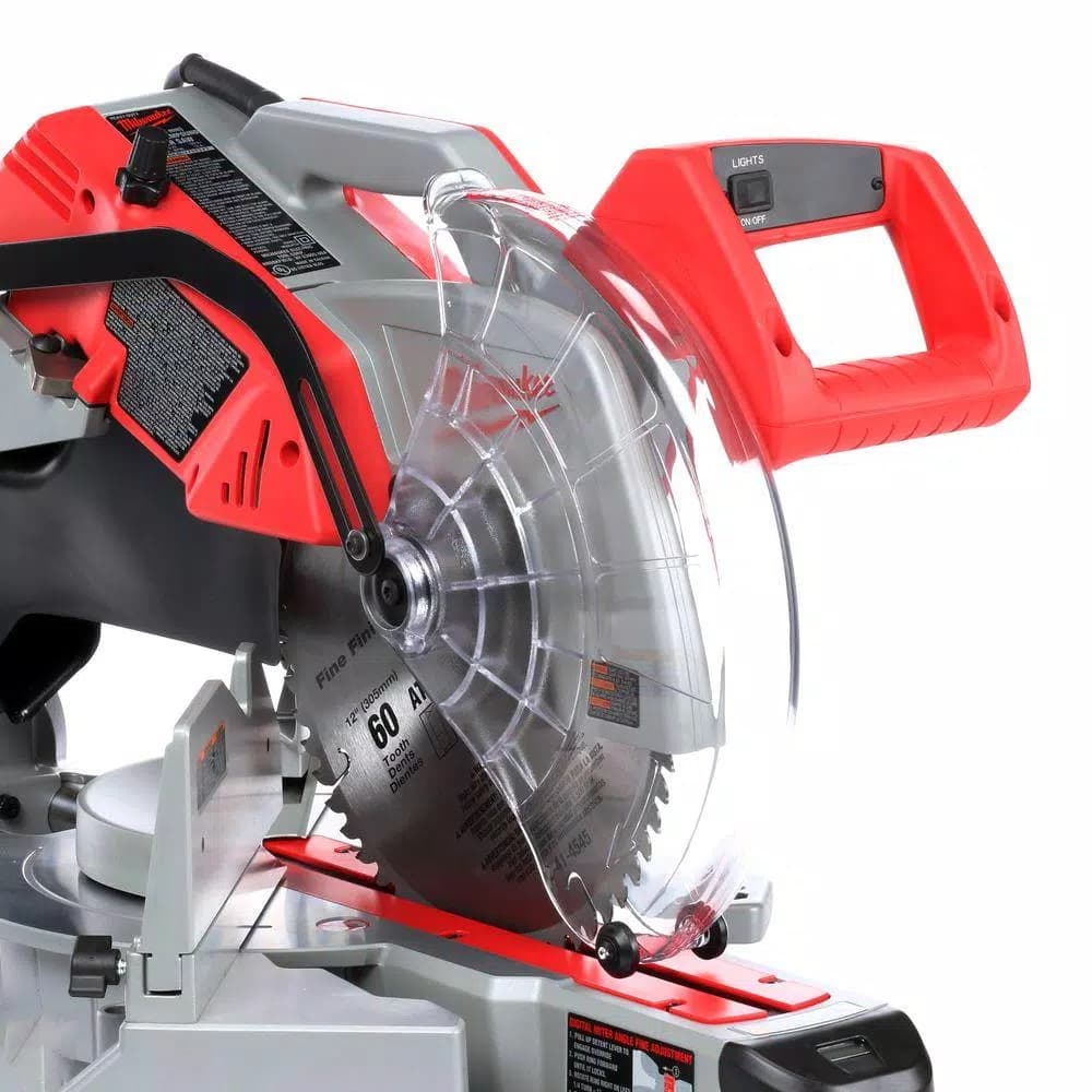 Milwaukee 12 in. Dual-Bevel Sliding Compound Miter Saw with Folding Stand