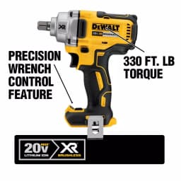 DEWALT 20V MAX XR 1/2 in. Mid-Range Brushless Cordless Impact Wrench (Tool Only) thumbnail 3