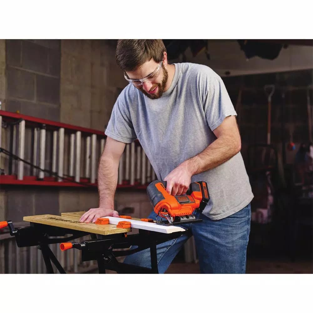 BLACK+DECKER 20V MAX Lithium-Ion Cordless Jig Saw, Tool-Only