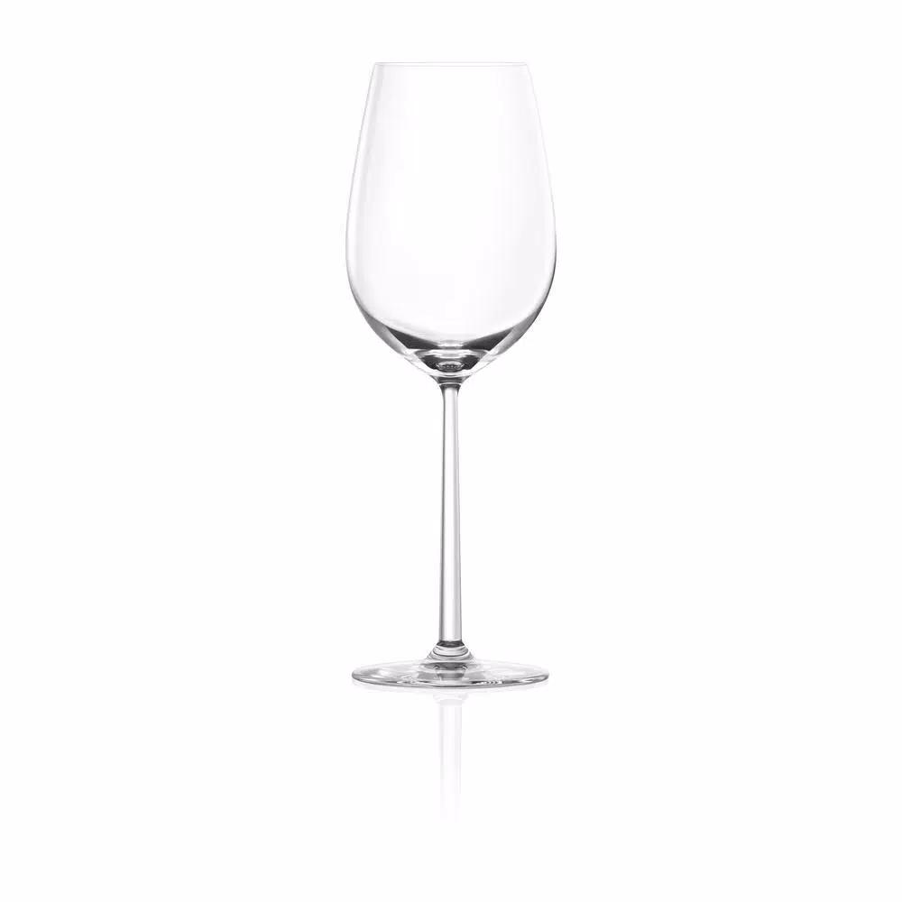 Lucaris Shanghai Soul 8-Piece Beaujolais Red Wine Glass Set, 17.4 oz, Titanium Infused Lead-Free Crystal