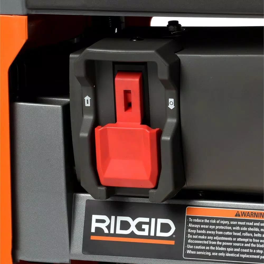 RIDGID 13 in. Corded Thickness Planer, 15 Amp, 9000 RPM