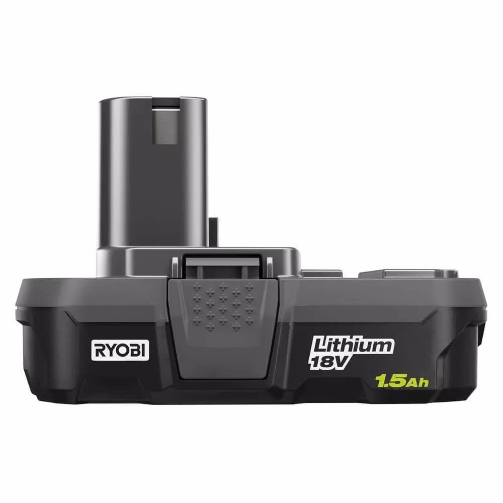 RYOBI 18V ONE+ 1.5 Ah Compact Lithium-Ion Battery