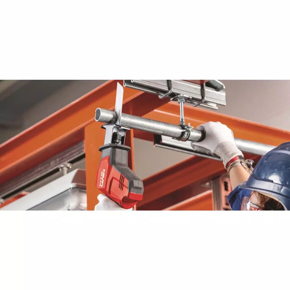 Hilti SR 2-A12 12V Cordless Brushless Reciprocating Saw Kit with 2 4.0 Ah Batteries, Charger, and Bag