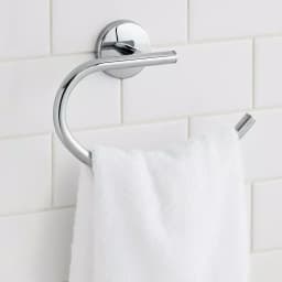 Glacier Bay Dorset Chrome Hand Towel Ring thumbnail 4