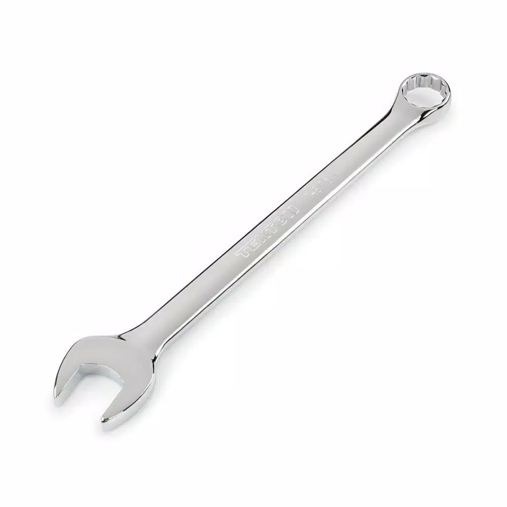 TEKTON 1-3/16 in. Combination Wrench, 12-Point Box End, Chrome Vanadium Steel