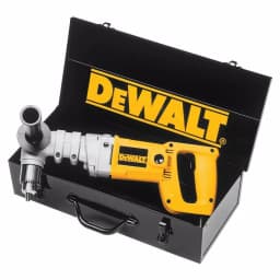 DEWALT DW120K 7 Amp 1/2 in. Right Angle Drill Kit thumbnail 4