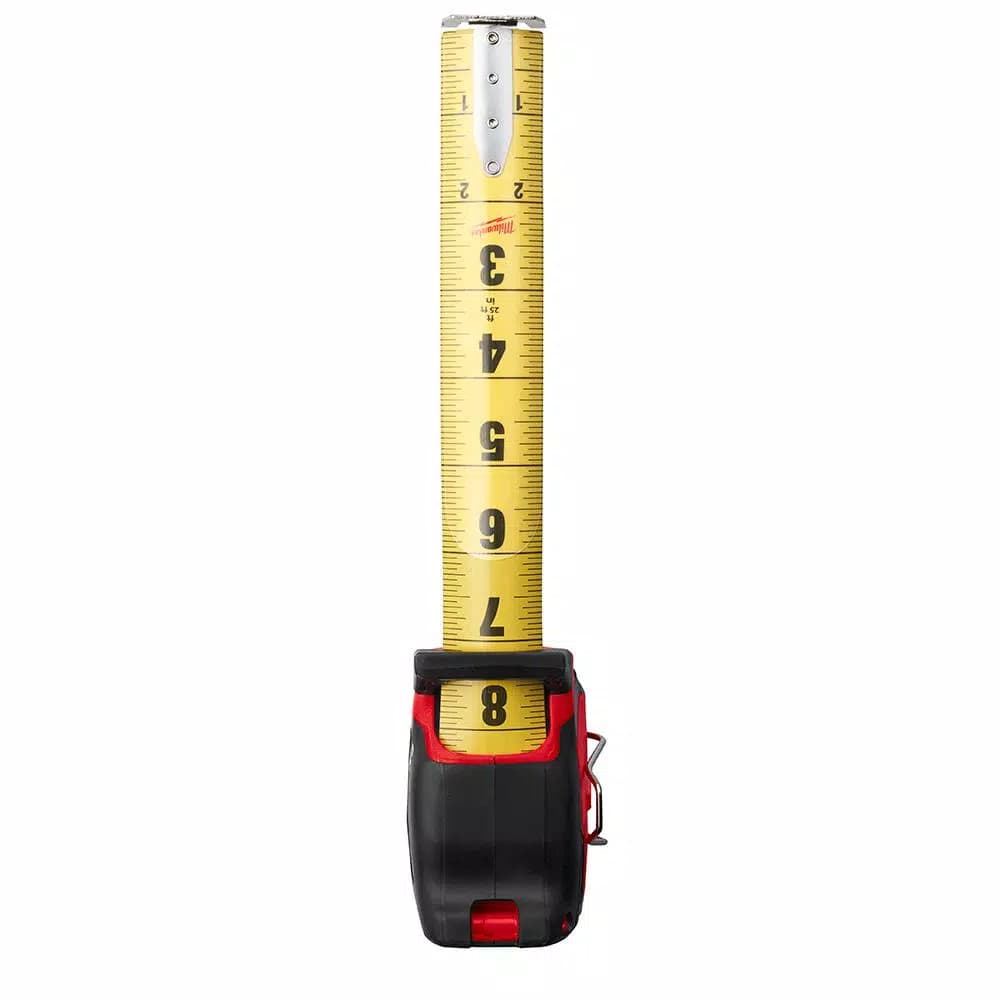 Milwaukee 25 ft. Wide Blade Magnetic Tape Measure with 17 ft. Reach