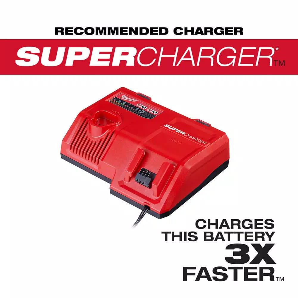 Milwaukee M18 REDLITHIUM HIGH OUTPUT XC6.0 18V 6.0 Ah Lithium-Ion Battery Pack (2-Pack)