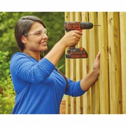 BLACK+DECKER 20V MAX Lithium-Ion Cordless 3/8 in. Drill/Driver Kit with 1.5 Ah Battery and Charger thumbnail 5