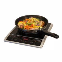 SPT Single Burner 7.25 in. Induction Hot Plate - Black and Silver Micro-Induction Cooktop thumbnail 4