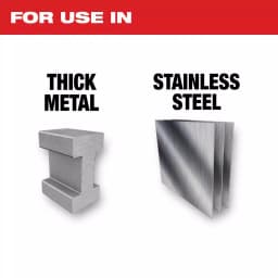 Milwaukee 6 in. 7 TPI Torch Carbide Teeth Metal Cutting Reciprocating Saw Blade thumbnail 2
