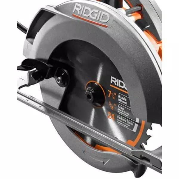 RIDGID 15 Amp 7-1/4 in. Corded Circular Saw with Lifetime Service Agreement