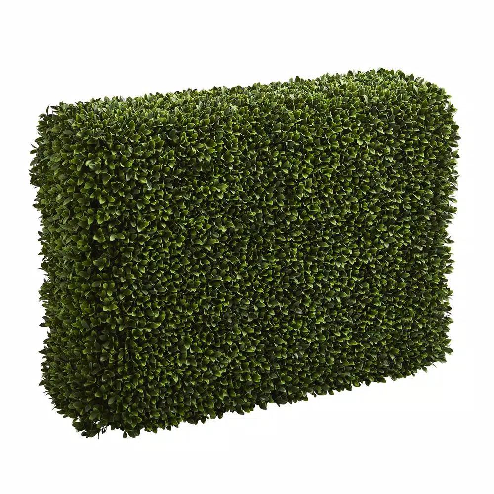Nearly Natural 41 in. Artificial Boxwood Hedge - Indoor/Outdoor Dense Greenery Faux Plant