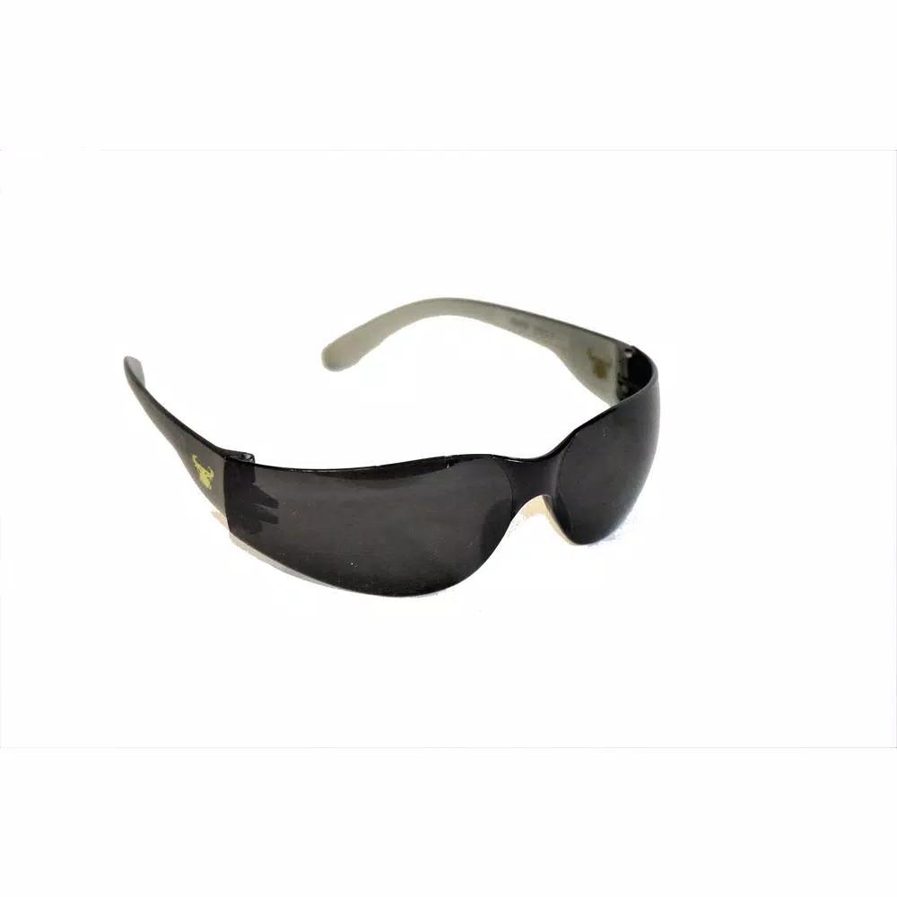 G & F Products EyePRO Smoke Safety Goggles, Scratch, Impact and Ballistic Resistant, 12 Pack, Dark Grey