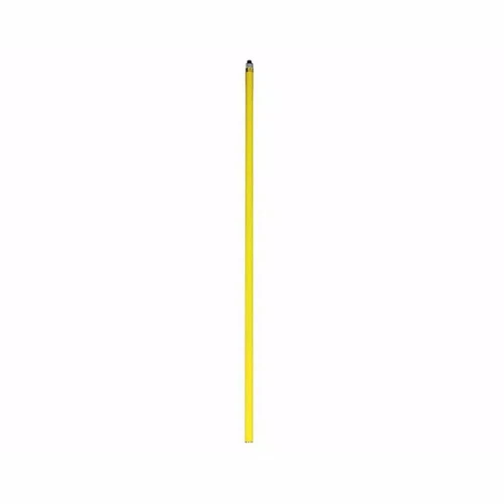 AdirPro 4 ft. Aluminum Extension Pole, Yellow Surveyor Rod Accessory