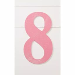 Jeff McWilliams Designs 18 in. Oversized Unfinished Wood Number 8 - Industrial Style Wall Decor thumbnail 2