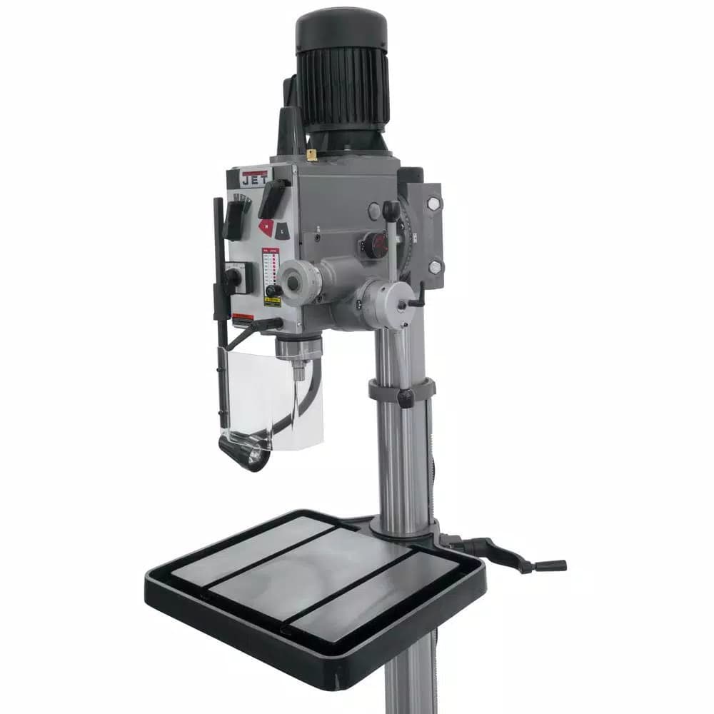 JET GHD-20PF Geared Heavy-Duty Drill Press with Power Feed