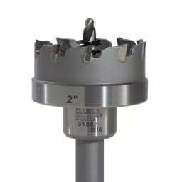 Klein Tools 2 in. Carbide Hole Cutter with Hex Shank and Integrated Flange thumbnail 4