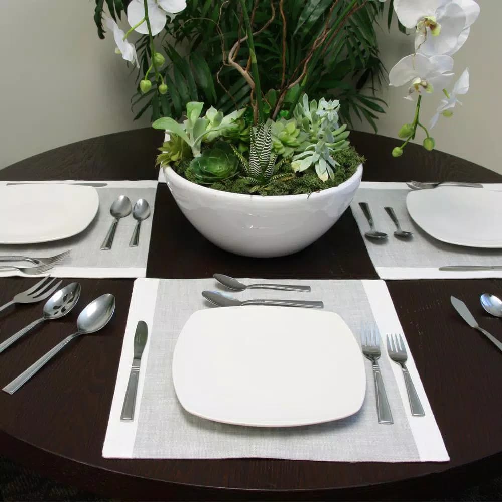 Gibson Home Astonshire 45-Piece Stainless Steel Flatware Set, Service for 8