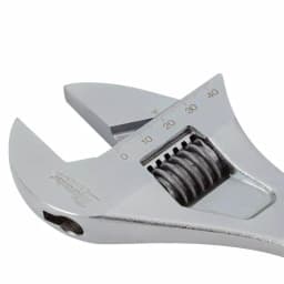 Milwaukee 12 in. Adjustable Wrench, Parallel Jaw, Chrome-Plated Steel thumbnail 3