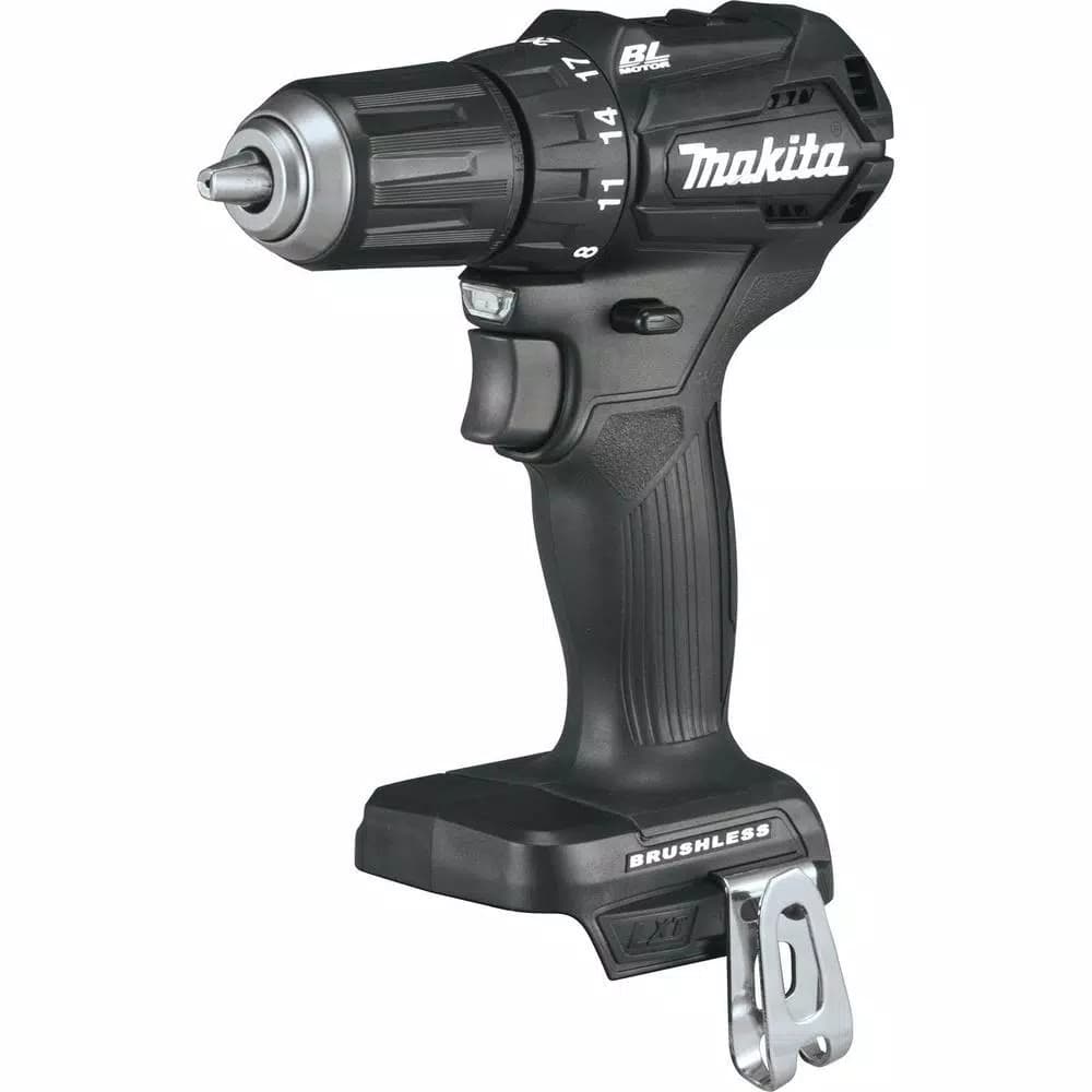Makita 18V LXT Sub-Compact Brushless Tool Combo Kit: Driver Drill, Impact Wrench, Circular Saw & 2-Battery Starter Pack