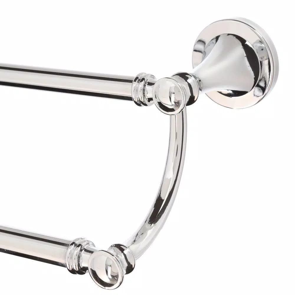 Delta Silverton 24 in. Double Towel Bar, Polished Chrome